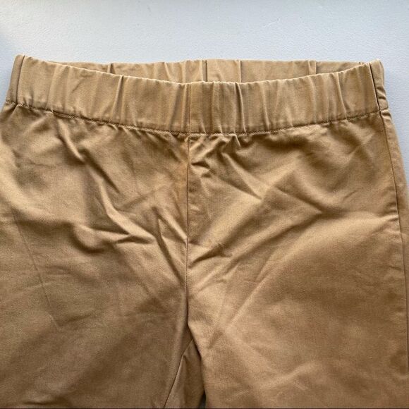 Soft Surroundings Tan Metro Pull On Snap Leg Pants - S - Picture 6 of 6
